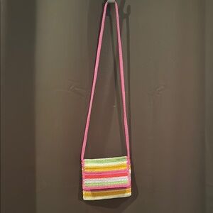 The Sak Multicolored Rainbow Crossbody Bag